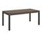 Table Extensible 90x180/440 Cm Everyday Noyer Cadre Anthracite