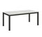 Table Extensible 90x180/440 Cm Everyday Evolution Frêne Blanc Cadre Anthracite