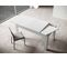 Table Extensible 90x120/180 Cm Bibi Frêne Blanc