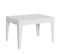 Table Extensible 90x120/180 Cm Cico Blanc Spatulé