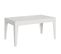 Table Extensible 90x160/220 Cm Cico Blanc Spatulé