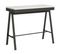 Console Extensible 90x40/196 Cm Banco Evolution Small Frêne Blanc Cadre Anthracite