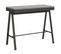 Console Extensible 90x40/196 Cm Banco Evolution Small Ciment Cadre Anthracite