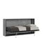 Lit Escamotable Horizontal 1 Couchage 85 Kando Avec Matelas Ciment