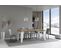 Console Extensible 90x40/300 Cm Naxy Mix Dessus Chêne Nature  - Structure Frêne Blanc