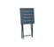 Table Basse Pliante De Jardin En Aluminium L44 - Cabourg