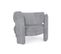 Fauteuil Design Arrondi En Tissu - Aubin