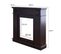 Cadre Decoratif Cheminée Decorative Bois Noir 100x109x26