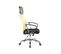 Fauteuil Chaise Ergonomique Noir Vert Bureau 113/123x57,5x58,5