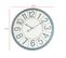 Horloge Grande Murale En Mdf Métal, Blanc Gris, Design Moderne, Pour Cuisine 50 Cm