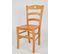 Set4 Chaises Cuore Cuisine, Bar Et Salle à Manger, Bois De Hêtre Miel, Assise En Bois