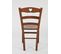 Set 4 Chaises Cuore Cuisine, Bar Et Salle à Manger En Hêtre Noyer Clair, Assise En Bois