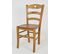 Set 2 Chaises Cuore Cuisine, Bar Et Salle à Manger En Hêtre Couleur Chêne, Assise En Bois