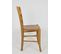 Set 4 Chaises Cuore Cuisine, Bar Et Salle à Manger En Hêtre Couleur Chêne, Assise En Bois