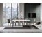Console Extensible 90x40/300 Cm Everyday Frêne Blanc Cadre Anthracite
