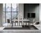 Console Extensible 90x40/196 Cm Everyday Small Evolution Frêne Blanc Cadre Anthracite