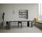 Console Extensible 90x40/308 Cm Basic Anthracite Spatulé