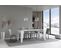 Console Extensible 90x40/196 Cm Naxy Small Frêne Blanc