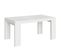 Table Extensible 90x160/420 Cm Roxell Frêne Blanc