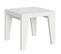 Table Extensible 90x90/246 Cm Naxy Frêne Blanc