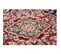 Tapis De Salon Farsh Medallion En Viscose - Bordeaux - 135x190 Cm