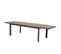 Table de jardin extensible Aluminium bois Olbia 200/300x100x75h cm