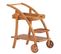 Chariot De Jardin En Bois Avec Plateau Tristan