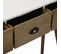 Meuble D'entrée Étroit Pour L’entrée Ou Couloir, Table Console Bourne 90x30x80,5cm,bois, Blanc