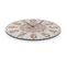 Horloge Murale Pour La Cuisine, Pendule Pour Salon Burkes 58x3x58cm,bois, Marron