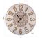 Horloge Murale Pour La Cuisine, Pendule Pour Salon Burkes 58x3x58cm,bois, Marron