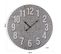 Horloge Murale Pour La Cuisine, Pendule Pour Salon Hutt 58x3x58cm,bois, Gris