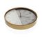 Horloge Murale Pour La Cuisine, Pendule Pour Salon Chatton 40x6x40cm,bois, Blanc