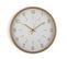 Horloge Murale Pour La Cuisine, Pendule Pour Salon Chatton 40x6x40cm,bois, Blanc