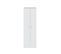 Armoire De Rangement Lison 2 Portes L58,5cm X H180 cm -  Blanc