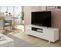 Meuble TV IVAR Blanc et gris