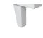 Chevet Amir 2 Tiroirs L50 cm X H49cm -  Blanc