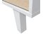 Meuble TV Abby 2 Portes, 2 Niches Et Étagère Murale L180 cm -  Blanc / Bois