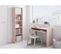 Bureau Gaby Avec Tablette Extractible L90cm X H79cm - Rose