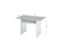 Table Auxiliaire Aaron Extensible L120 X P35/70 cm -  Blanc / Béton