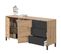 Buffet 2 Portes Et 3 Tiroirs - L154cm