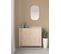 Miroir Organique Herdasa Eclipse Blanc 65x40x2 Cm