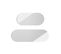 Lot De 2 Miroirs Ovales Herdasa Aire Blanc 90x30x2 Cm Et 65x30x2 Cm