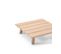 Salon De Jardin 7 Places En Bois Et Corde En Filet Beige - Rodas