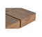 Table Basse - Coloris Naturel - Bois D’acacia -  30x80x80 Cm