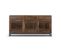 Buffet - 90x180x45 - Bois D'acacia Et Metal