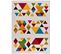 Tapis Intérieur 160x230 Cm Multicolore Rectangulaire Bounty Géometrique