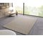 Tapis Intérieur 120x170 Cm Crème Rectangulaire Petra Uni