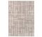 Tapis Intérieur 120x170 Cm Beige Rectangulaire Caledonia Scandinave