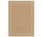 Tapis Extérieur 80x150 Cm Beige Rectangulaire Guinea Géométrique Aspect Jute