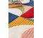 Tapis Extérieur 80x150 Cm Multicolore Rectangulaire Mila Géométrique Avec Relief